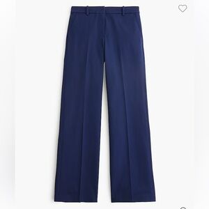 J. Crew Classic Wide Leg Navy Pants